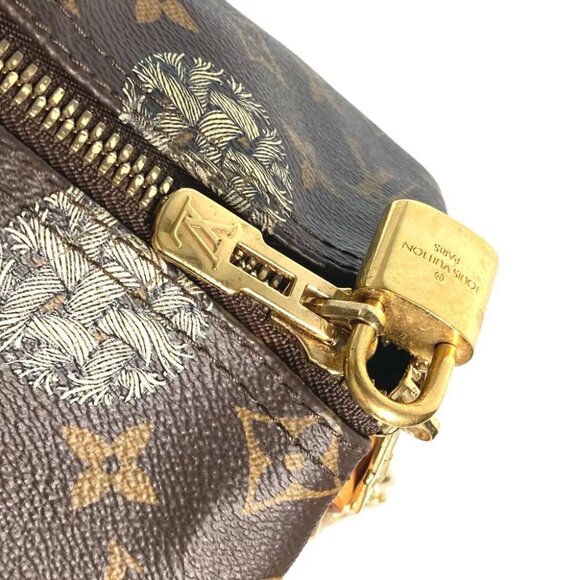 LOUIS VUITTON Monogram Christopher Nemeth collab KeepallBandouliere45 Duffle Bag - Picture 8 of 16